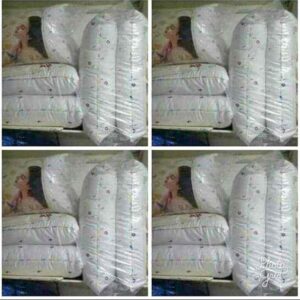 Bed pillows a Pair