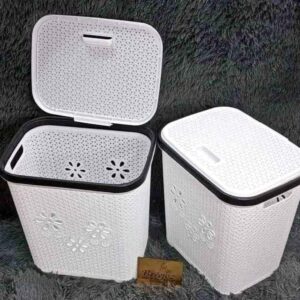 Laundry Basket with a Lid